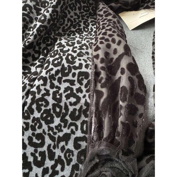 NWT Lee Andersen *Flaw De'Andre Coat Raised Velvet Mixed Media Duster Jacket XL - Picture 11 of 11